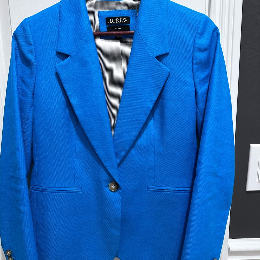 J. Crew Women’s Parke Linen Blazer